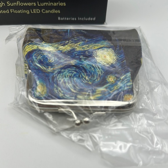 Set of Modgy Luminary Lanterns And Coin Purse with Van Gogh Designs - Picture 4 of 5